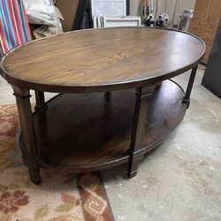 Oval Coffee Table