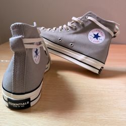 Essential Fear Of God X Converse High Tops Size 9.5 Mens