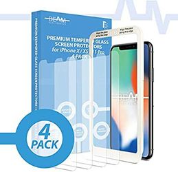 Premium Tempered Glass Screen Protectors IPhonr X/XS/11 PRO