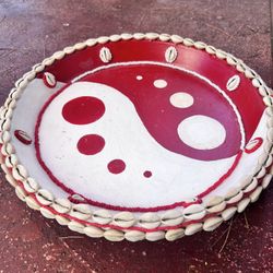 Large Handmade Plate for Home Decor 