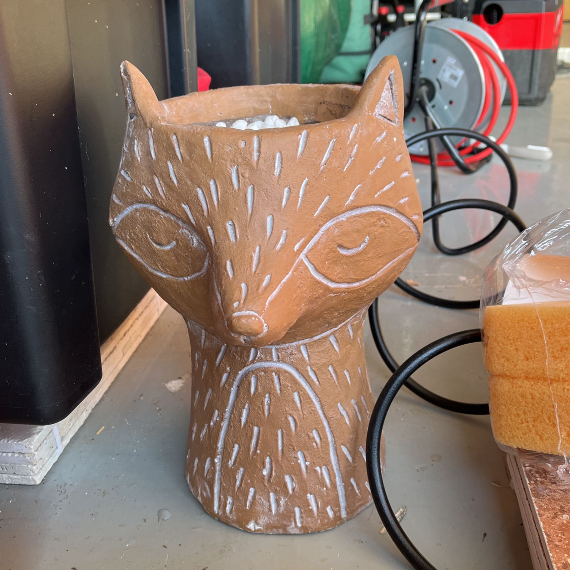 Terracotta Fox planter