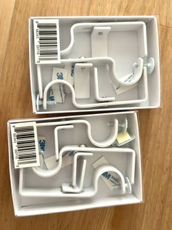 Renter-Friendly Curtain Rod Brackets