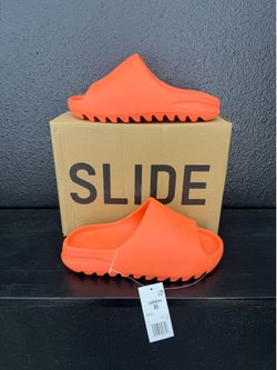 YEEZY SLIDES ENFLAME ORANGE 🔥