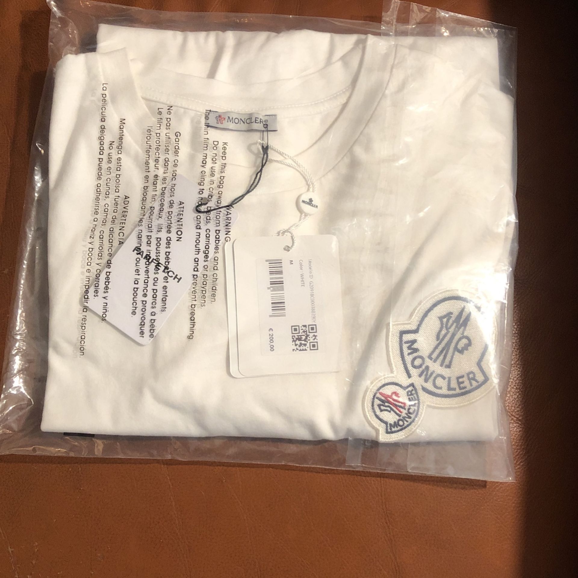 Moncler Double Logo T shirt