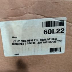 Lennox Furnace Blower Motor 100650-01