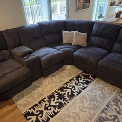 Gray Lane Furniture Recliner Sectional