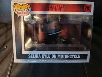 Batman Selina Kyle on Motorcycle Funko Pop #281