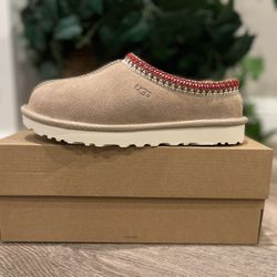 UGG Tasman Slipper Sand Dark Cherry Womens Sizes 7 & 8 Available Brand New in Box