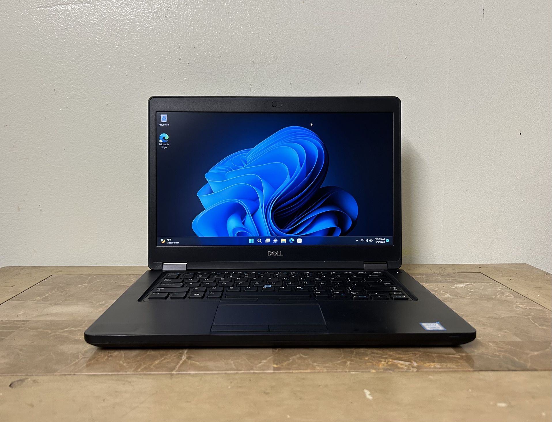 DELL Latitude 5490 Core i5 8th gen. 16GB RAM 256GB SSD Windows 11 VGA HDMI dual display laptop computer