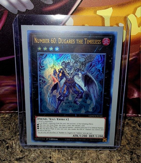 Number 60: Dugares the Timeless - GFP2-EN144 Ultra Rare 1st ed NM