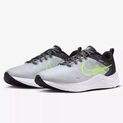 Nike Downshifter 12 Wolf Grey Volt Shoes