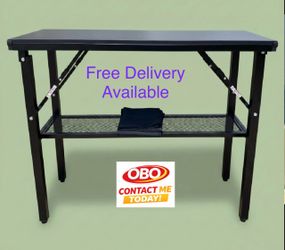 OBO Like New GoBar PRO Commercial Grade Portable Bartender Table With Black Skirt
