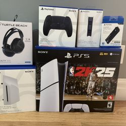 PS5 Slim And Accessories 