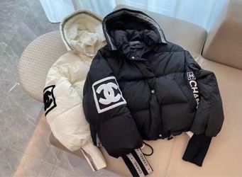 Chanel CC Logo Puffer Jacket