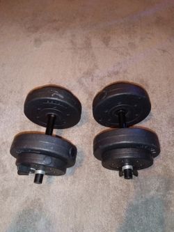 20lbs weights 20 pounds each