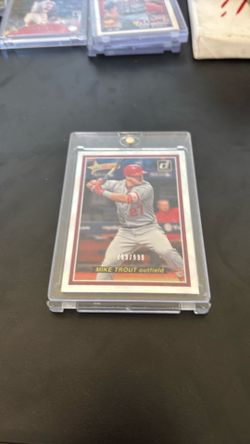 Mike Trout Card /999