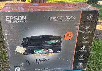 Epson Stylus NX420 Wireless All-in-One Printer Scanner Copier – New in Box