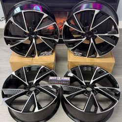 20 Inch Audi Wheels Rims for Audi A4, S4, A5, S5, RS5, A6, S6, RS6, A7, S7, A8, and S8 20x8.5 5x112 ET +40 NEW (4)