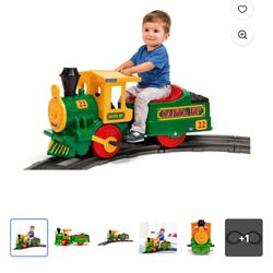 Toddler Ride Along Train Set