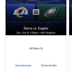 Rams vs Eagles Tickets for Sale in Anaheim, CA - OfferUp