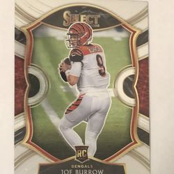 Joe Burrow Select Rookie Card