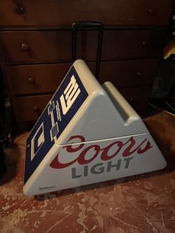 Coors Light Rocky Mountain Cooler (Official Sponsor of NYG) (30”x14”x23” / 15”x13”x11”)