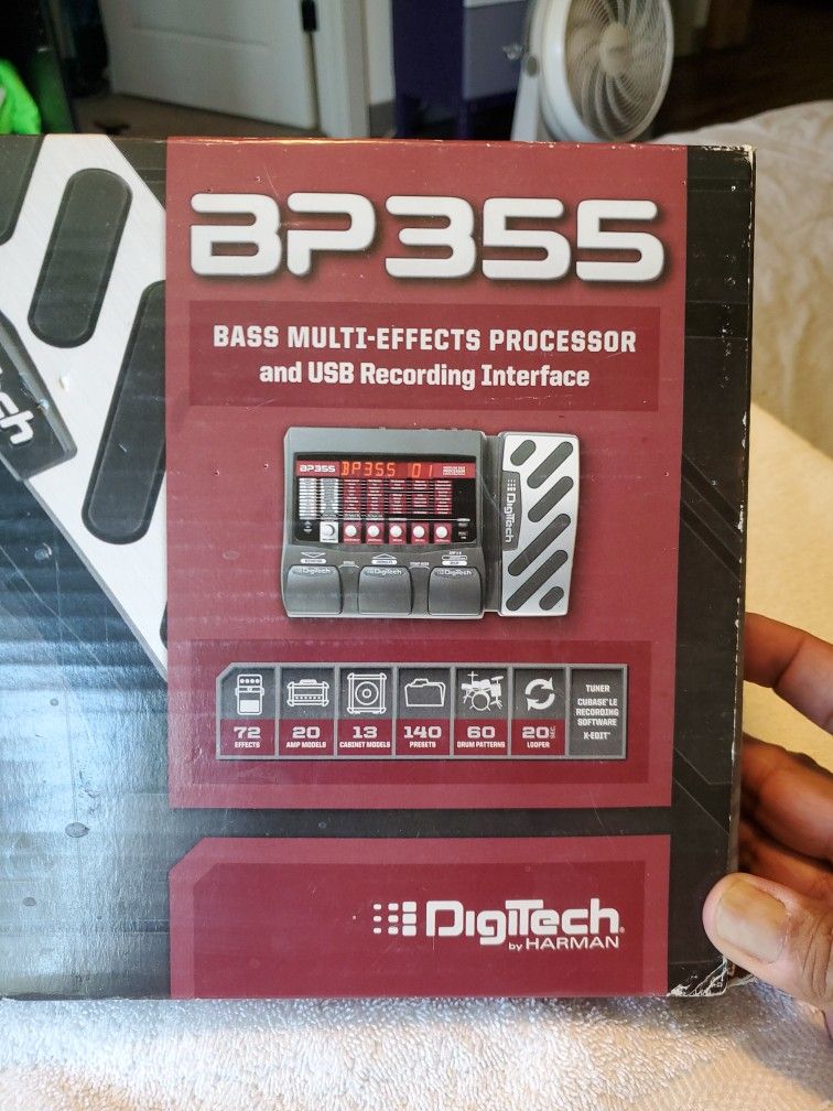 Digitect Bass Multi-effects Processor 