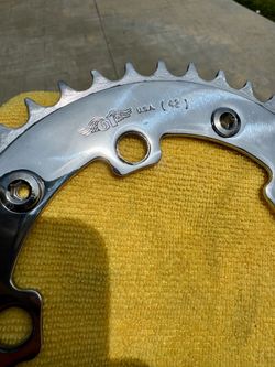 Gt bmx pro performer wing stamped sprocket ring with new Gt Bmx chainring bolts