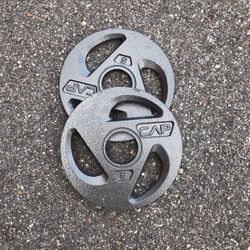 2-5lbs Olympic Style Weights. BRAND NEW