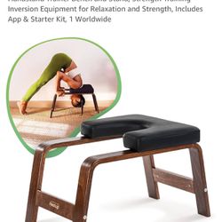 FeetUp - The Original Yoga Headstand Bench, Vegan Handstand Trainer Bench and Stand, Strength Training Inversion Equipment for Relaxation and Strength
