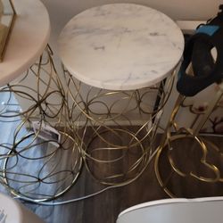 Marble End Table