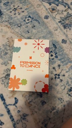 Permission To Dance Concert Merch