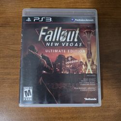 Fallout New Vegas Ultimate Edition For Playstation 3