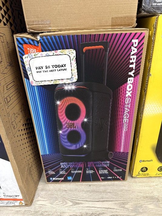 π JBL PartyBox Stage 320 β Now $529 or $1 Down!