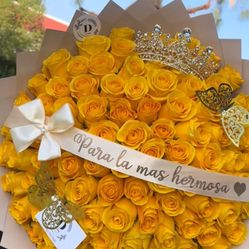 Buchon Rosas Amarillas..yellow Roses