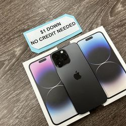 Apple IPhone 14 Pro Max 5G - 90 Days Warranty - Payment Plan Available ONLY $1 DOWN