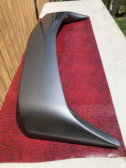 DARK METALLIC GRAY SPOILER