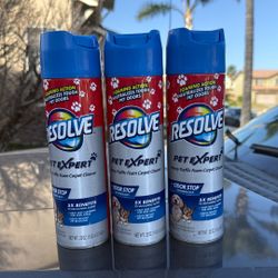 Resolve Pet High Traffic Carpet Foam 3 Cans For $10 