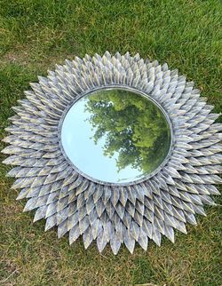 Large statement mirror