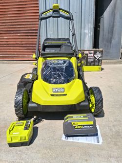 Ryobi 40v HP brushless lawn mower kit