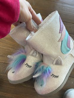 Girl Unicorn Boot
