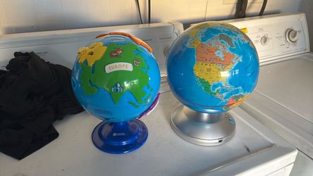 Globes one lights up