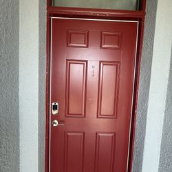 Hardwood Front Door 