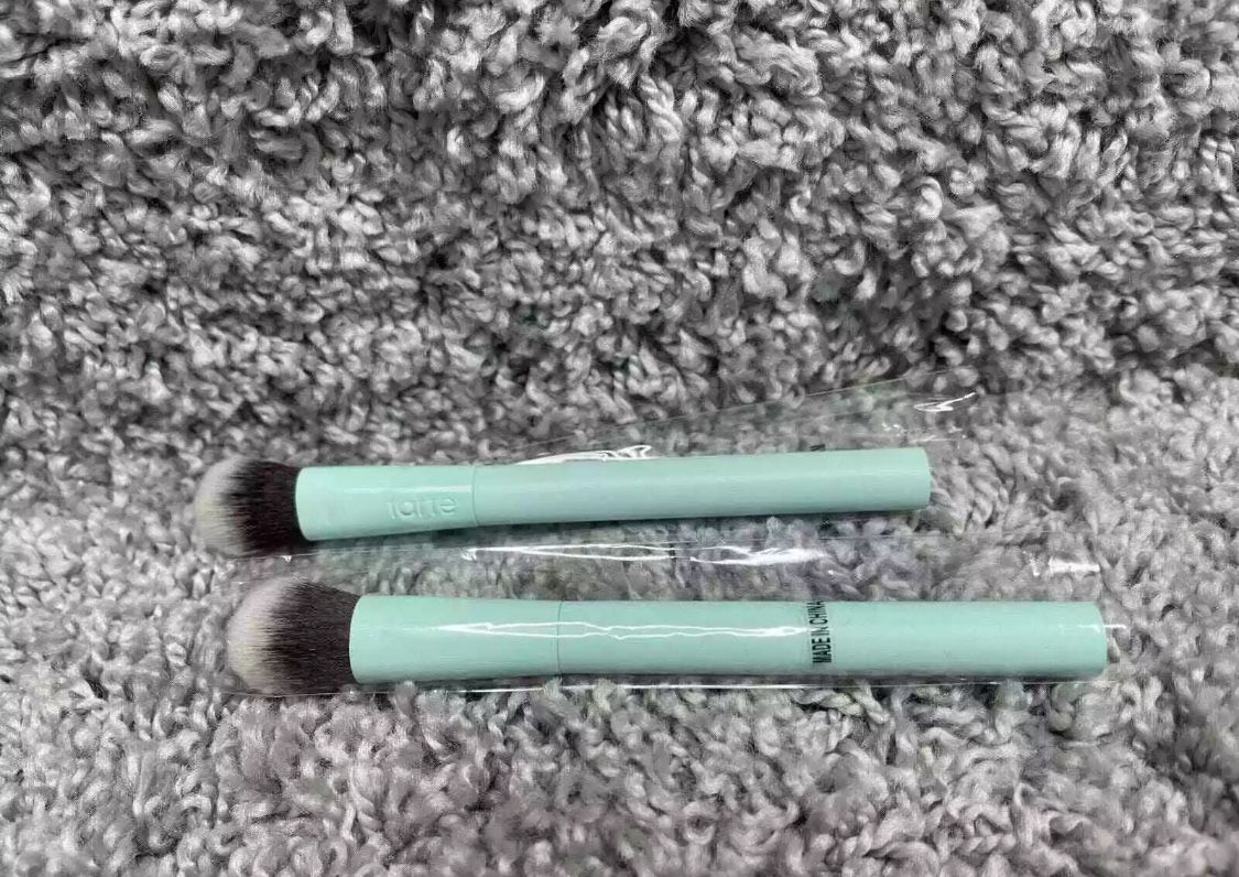 Tarte Hydrocealer Concealer Blue Beauty Make Up Brush Set Of 2
