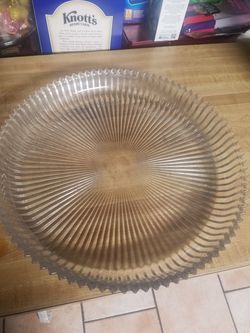 glass platter