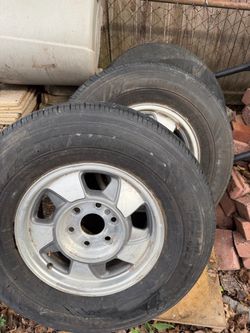 265/70R16 Tires on Steel Wheels – Set of 2