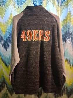 Men's New Zipper 49ers Jacket Size 2XL
