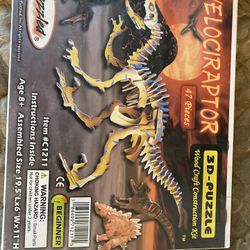 Velociraptor 3 D Puzzle 