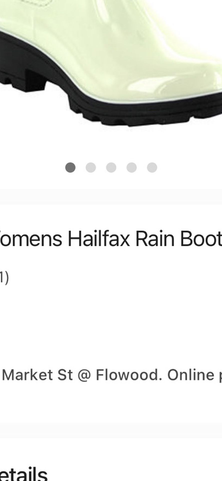 Womens Rain Boots