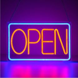 LED NEON LIGHT  OPEN SIGN